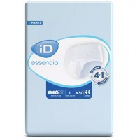 Подгузники-трусы для взрослых iD Essential Extra plus, размер L (100-140 см), 30 шт